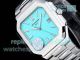 HBF Factory Swiss Clone New Patek Philippe Cubitus Baby Blue Dial Steel Men's Watch (4)_th.jpg